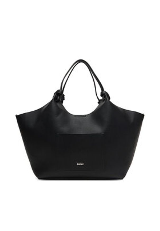 DKNY Torebka R54AQE49 Czarny. Kolor: czarny. Materiał: skórzane