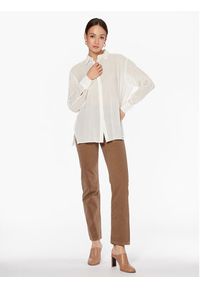 Calvin Klein Jeans Koszula J20J221184 Écru Regular Fit. Materiał: wiskoza #5