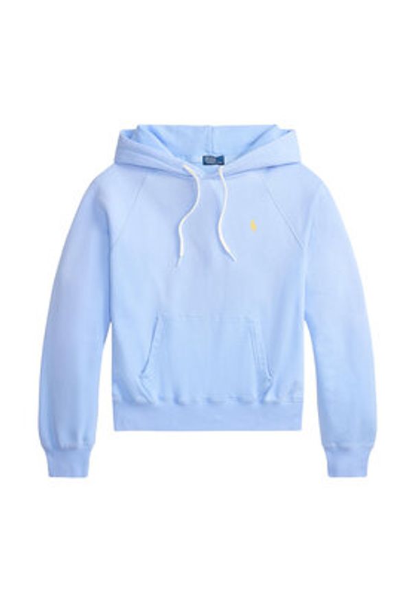 Polo Ralph Lauren Bluza 211971691503 Niebieski jasny Relaxed Fit. Typ kołnierza: polo. Kolor: niebieski. Materiał: bawełna