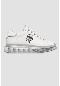 Karl Lagerfeld - KARL LAGERFELD Białe sneakersy Nft Lo Lace, Rozmiar 39. Kolor: biały