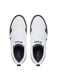 Polo Ralph Lauren Sneakersy RL00600111 J Biały. Kolor: biały. Materiał: skóra #6