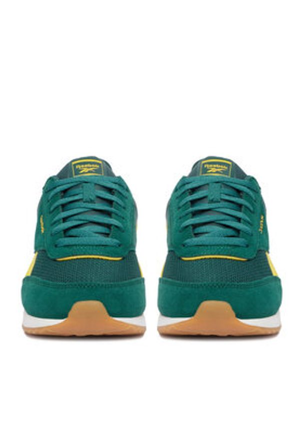 Reebok Sneakersy CEO-MODA AR30315MGYT Zielony. Kolor: zielony. Materiał: skóra, zamsz