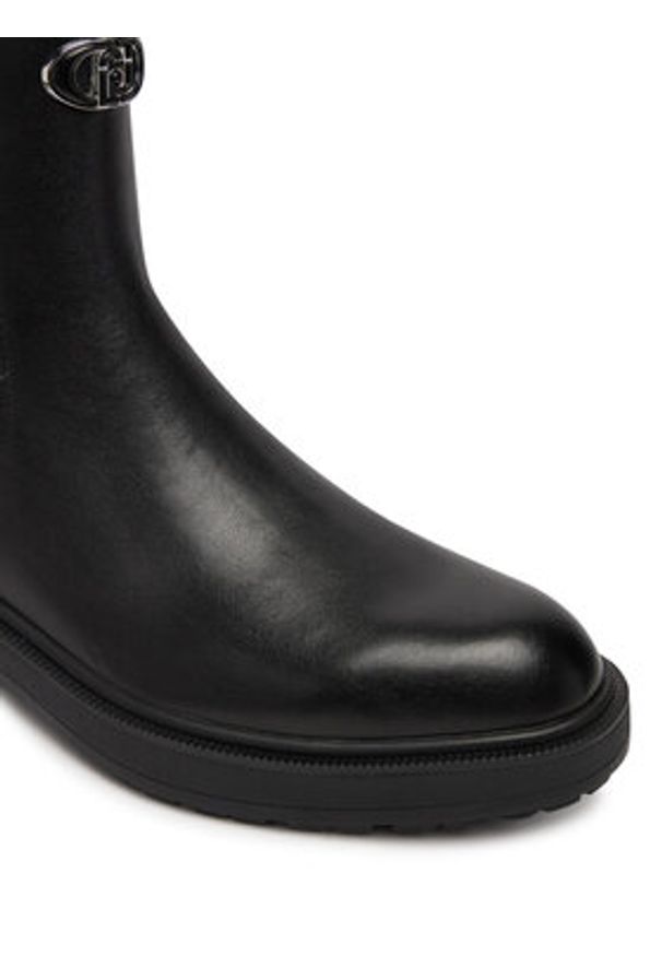 Liu Jo Sztyblety London 02 SF5027 P0102 Czarny. Kolor: czarny. Materiał: skóra