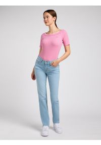 Lee - DAMSKIE SPODNIE LEE MARION STRAIGHT A LIGHT TOUCH 112348945 #3