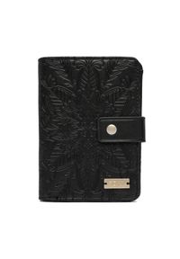 Roxy Portfel Polita ERJAA04425 Czarny. Kolor: czarny. Materiał: skóra #1