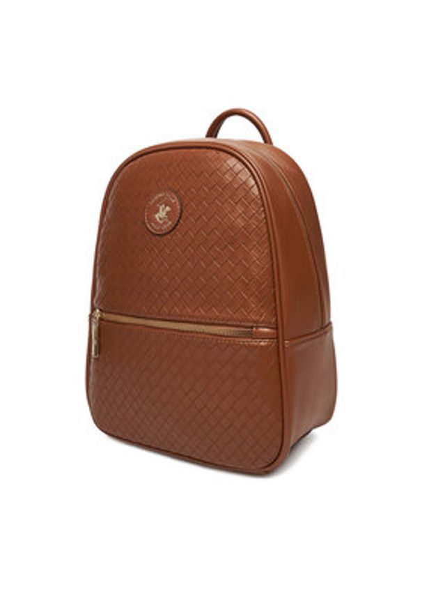 Beverly Hills Polo Club Plecak C-BHPC-H-003-08 Brązowy. Kolor: brązowy. Materiał: materiał