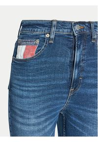 Tommy Jeans Jeansy DW0DW20224 Niebieski Mom Fit. Kolor: niebieski