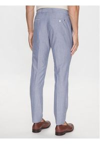 BOSS - Boss Spodnie materiałowe 50489421 Niebieski Slim Fit. Kolor: niebieski. Materiał: wełna, bawełna #6