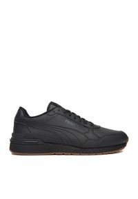 Puma Sneakersy ST RUNNER V4 L 39906812 Czarny. Kolor: czarny. Materiał: skóra