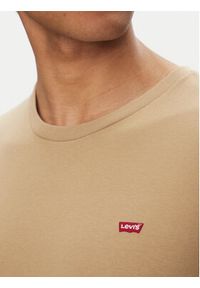 Levi's® T-Shirt Original Housemark 56605-0261 Beżowy Standard Fit. Kolor: beżowy. Materiał: bawełna