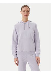 Fila Bluza Lierna FAW1054 Fioletowy Regular Fit. Kolor: fioletowy. Materiał: bawełna #1