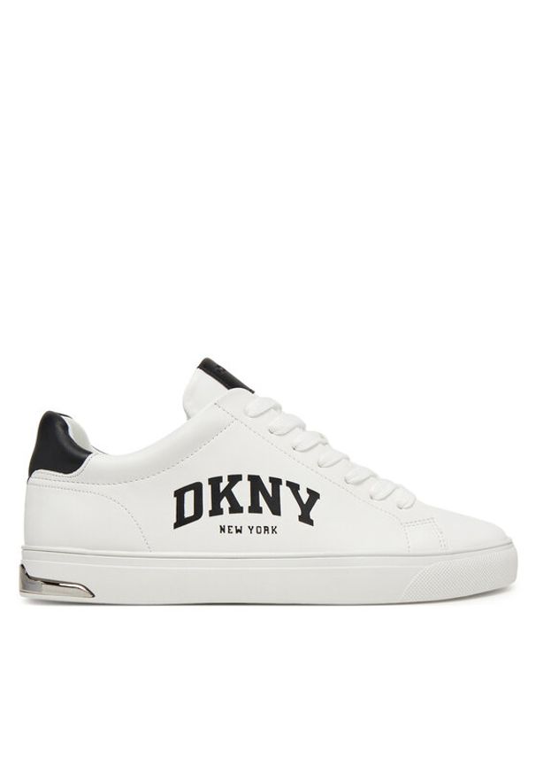 DKNY Sneakersy Alaire K2435318 Biały. Kolor: biały. Materiał: skóra