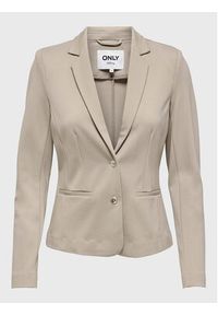 only - ONLY Marynarka 15153144 Szary Regular Fit. Kolor: szary. Materiał: syntetyk, wiskoza #7