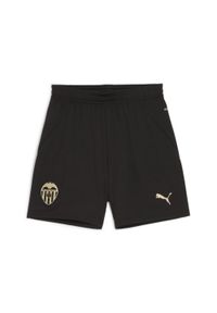 Puma - Młodzieżowe szorty Valencia CF 24/25 PUMA Black Gold. Kolor: czarny, żółty, wielokolorowy. Sport: piłka nożna #1