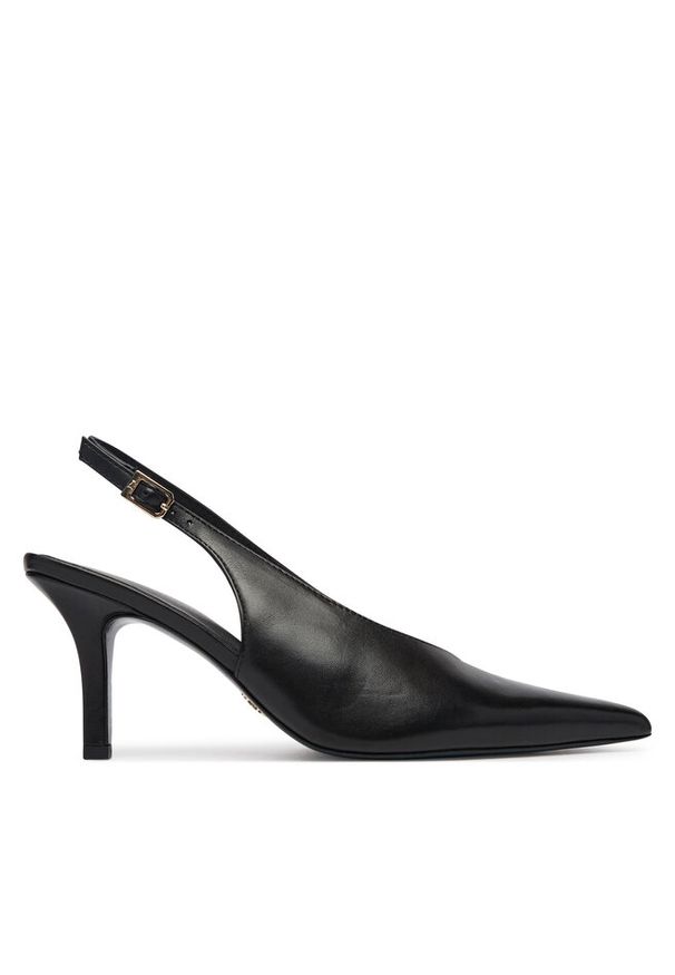 Szpilki Patrizia Pepe. Kolor: czarny. Obcas: na szpilce