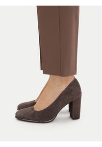 Lasocki Czółenka CEO-WS24317-01 Beżowy ciemny. Kolor: beżowy. Materiał: skóra, zamsz #1