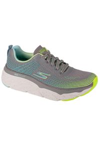 skechers - Buty do biegania damskie, Skechers Max Cushioning Elite - Galaxy Burst. Kolor: szary