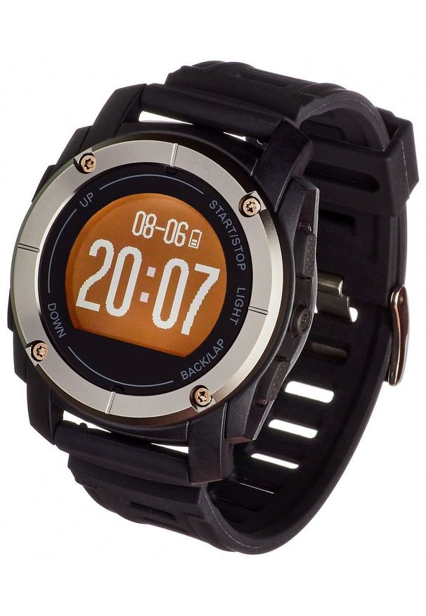 Smartwatch Garett Electronics Sport 23 GPS Czarny (Sport 23 GPS czarny). Rodzaj zegarka: smartwatch. Kolor: czarny. Styl: sportowy