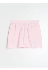 Sinsay - Luźne muślinowe szorty z kieszeniami - różowy. Kolor: różowy #1