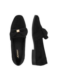 Jenny - JENNY Loafersy CEO-R25SS05875 Czarny. Kolor: czarny. Materiał: materiał #5