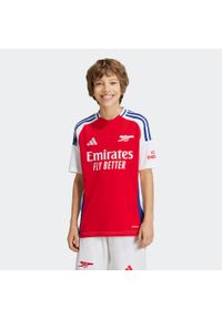 Adidas - Koszulka piłkarska dla dzieci ADIDAS Arsenal domowa sezon 24/25. Wzór: haft. Sport: piłka nożna