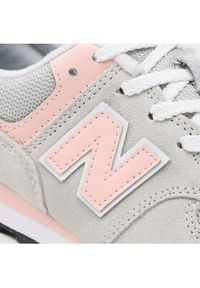 New Balance Sneakersy GC574EVK Szary. Kolor: szary. Materiał: zamsz, skóra. Model: New Balance 574 #2