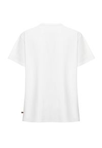 MUUV. - T-shirt Premium Basic. Okazja: na co dzień. Kolor: biały. Materiał: bawełna, dzianina. Wzór: gładki. Styl: casual #3