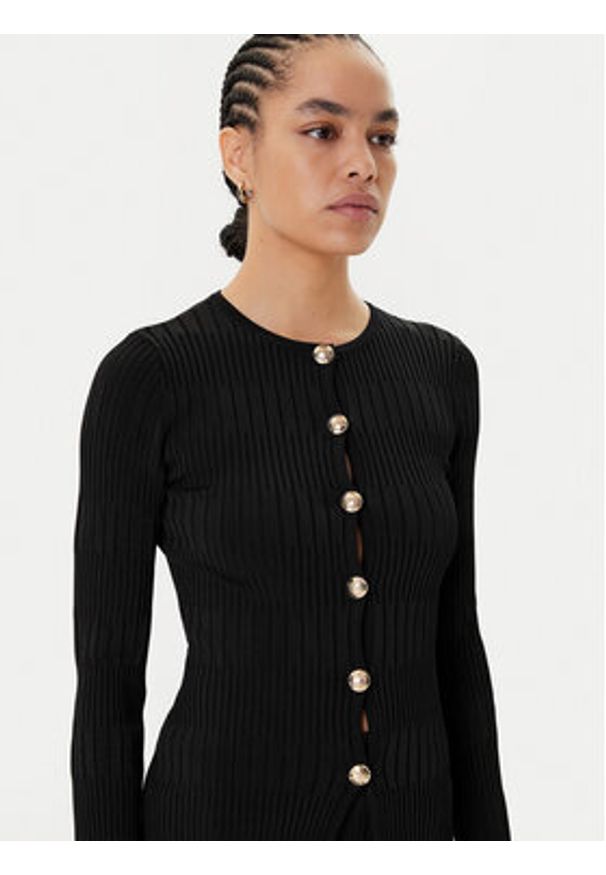 Marciano Guess Kardigan 5YGR33 5881Z Czarny Regular Fit. Kolor: czarny. Materiał: wiskoza