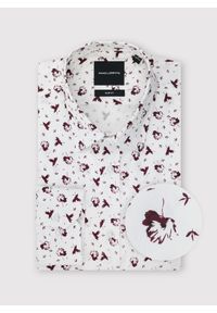 Pako Lorente - PAKO LORENTE – Koszula męska we wzór. Materiał: bawełna, elastan. Długość rękawa: długi rękaw. Długość: długie #4