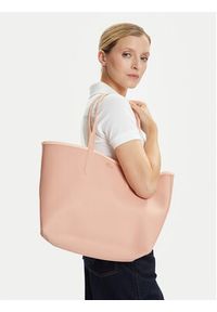 Lacoste Torebka Anna NF2142AA Różowy. Kolor: różowy. Materiał: skórzane