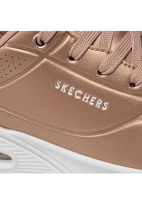 skechers - Skechers Sneakersy Rose Bold 73691/RSGD Różowy. Kolor: różowy. Materiał: skóra #4