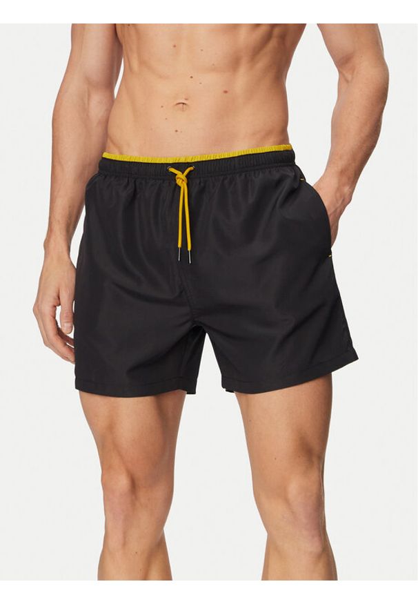 YSABEL MORA - Ysabel Mora Szorty kąpielowe 90451 Czarny Regular Fit. Kolor: czarny. Materiał: syntetyk