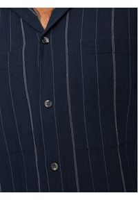Selected Homme Koszula Slhreg-Mix 16093647 Granatowy Regular Fit. Kolor: niebieski. Materiał: bawełna #4
