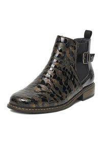 Rieker Botki CEO-Z4965-90 Czarny. Kolor: czarny. Materiał: skóra #6