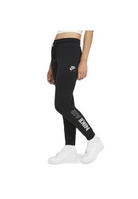 Buty Nike Air Women's Fleece CZ8626-010 - czarne. Kolor: czarny. Materiał: bawełna, poliester, dresówka