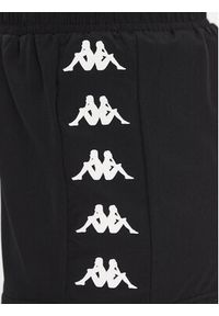 Kappa Szorty sportowe 312087 Czarny Regular Fit. Kolor: czarny. Materiał: syntetyk #4