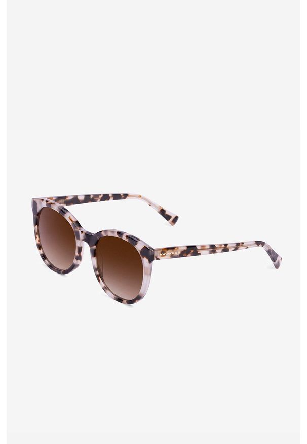 Hawkers - Okulary przeciwsłoneczne LEO BROWN RESORT. Kolor: brązowy