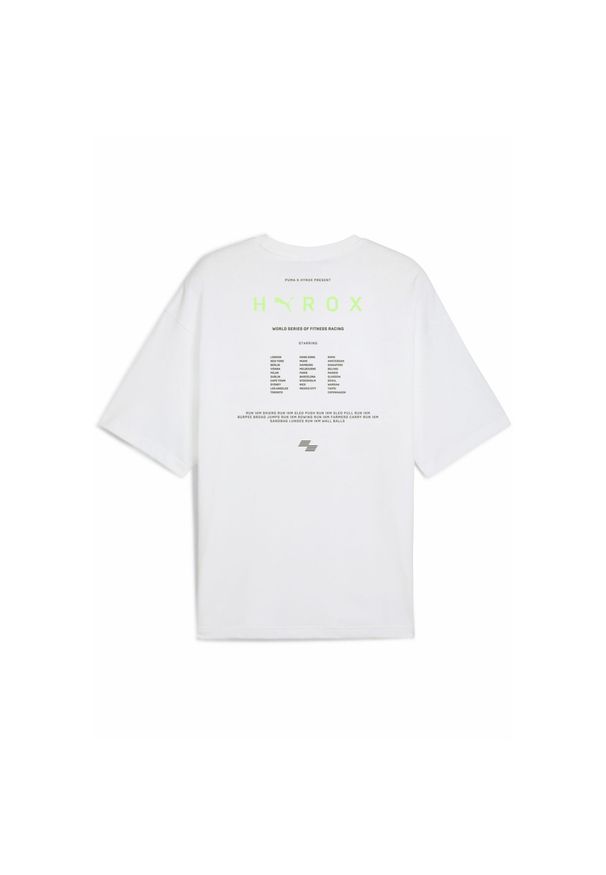Puma Koszulka X Hyrox Oversize 52689502. Kolor: biały