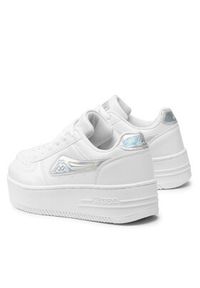 Kappa Sneakersy 243001GC Biały. Kolor: biały. Materiał: skóra #4