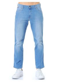 Wrangler - WRANGLER TEXAS STRETCH MĘSKIE SPODNIE JEANSOWE TROPICAL WIND W121EH75U