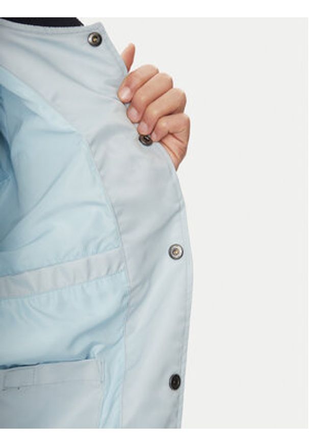 Guess Jeans Kurtka bomber M5GL32 WHAA2 Błękitny Regular Fit. Kolor: niebieski. Materiał: syntetyk