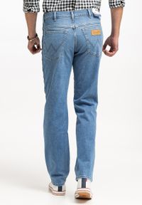 Wrangler - WRANGLER TEXAS MĘSKIE SPODNIE JEANSOWE JEANSY DŻINSY FRIDAY ROCK W121HR47E. Styl: rockowy #3