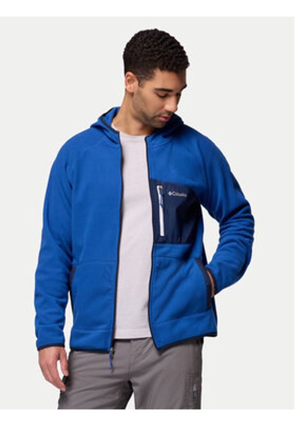 columbia - Columbia Polar Fast Trek™ 2135701 Niebieski Regular Fit. Kolor: niebieski. Materiał: syntetyk
