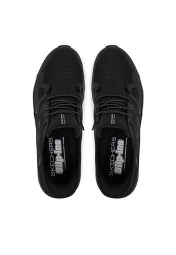 skechers - Skechers Sneakersy Glide-Step Pro- 232930/BBK Czarny. Kolor: czarny. Materiał: materiał
