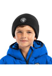 SIROKO - Czapka zimowa beanie dziecięca Untamed. Kolor: czarny. Materiał: materiał. Sezon: zima. Styl: sportowy, casual