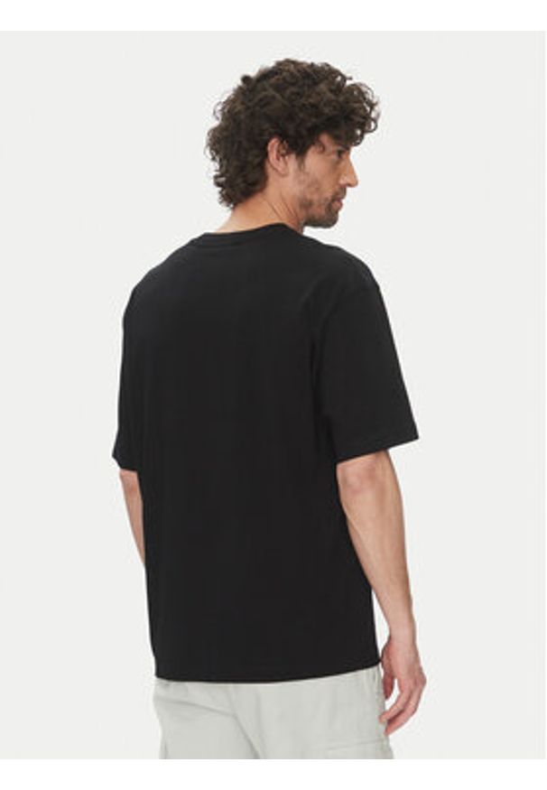 BOSS T-Shirt Te_Jellyfish 50541099 Czarny Relaxed Fit. Kolor: czarny. Materiał: bawełna
