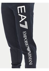 EA7 Emporio Armani Spodnie dresowe 7M000571 AF13512 MB149 Granatowy Regular Fit. Kolor: niebieski. Materiał: bawełna #3