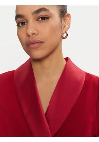 Rinascimento Sukienka koktajlowa CFC0019793002 Czerwony Regular Fit. Kolor: czerwony. Materiał: syntetyk. Styl: wizytowy #5