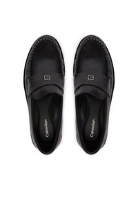 Calvin Klein Lordsy Round Loafer Lth HW0HW03031 Czarny. Kolor: czarny. Materiał: skóra #4