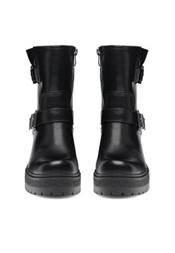 Jenny Fairy Botki JEN HY58519-2 Czarny. Kolor: czarny. Materiał: materiał